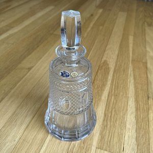 Bohemia Decanter With Stopper Lead  Crystal 24% NEW Clear Glass Bar Gift Men